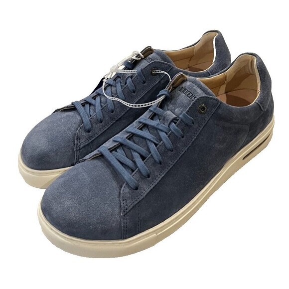 Birkenstock Bend Low Sneaker Elemental Blue Suede Women EU 42 size US 11 NEW nwt - Picture 10 of 16